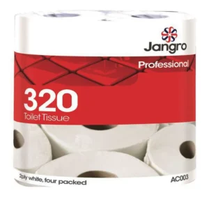320 Sheet Toilet Rolls 2 Ply | 360 Commercial Cleaning Ltd