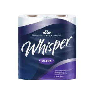 Whisper Luxury Toilet Rolls 3 Ply x 40 | 360 Commercial Cleaning Ltd