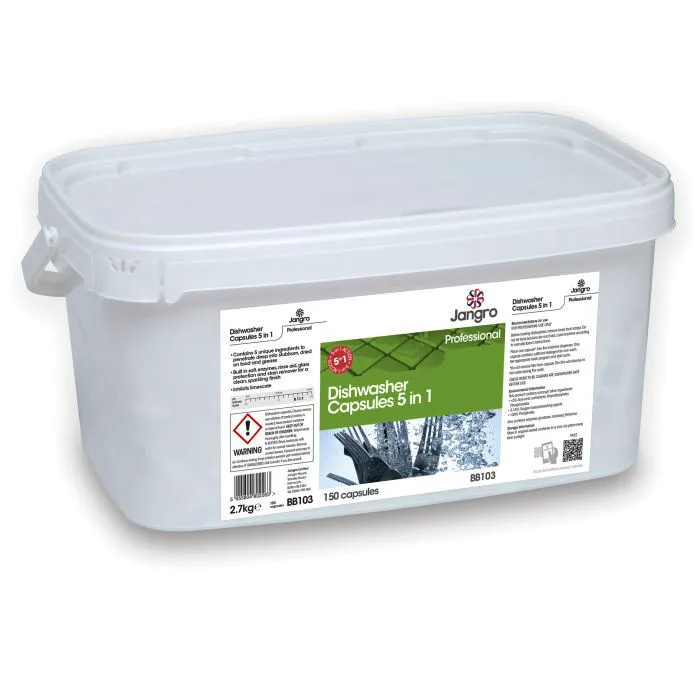 Dishwash Capsules 5 in 1 | 360 Commercial Cleaning Ltd
