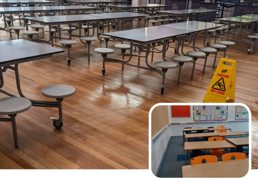 Commercial School Deep Cleans for Canteens, Dining Halls and Classrooms | 360 Commercial Cleaning Ltd